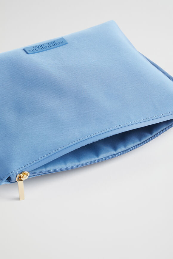 Heritage Logo Pouch  Soft Cobalt  hi-res