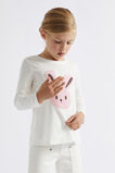 Sequin Bunny Tee  Canvas  hi-res