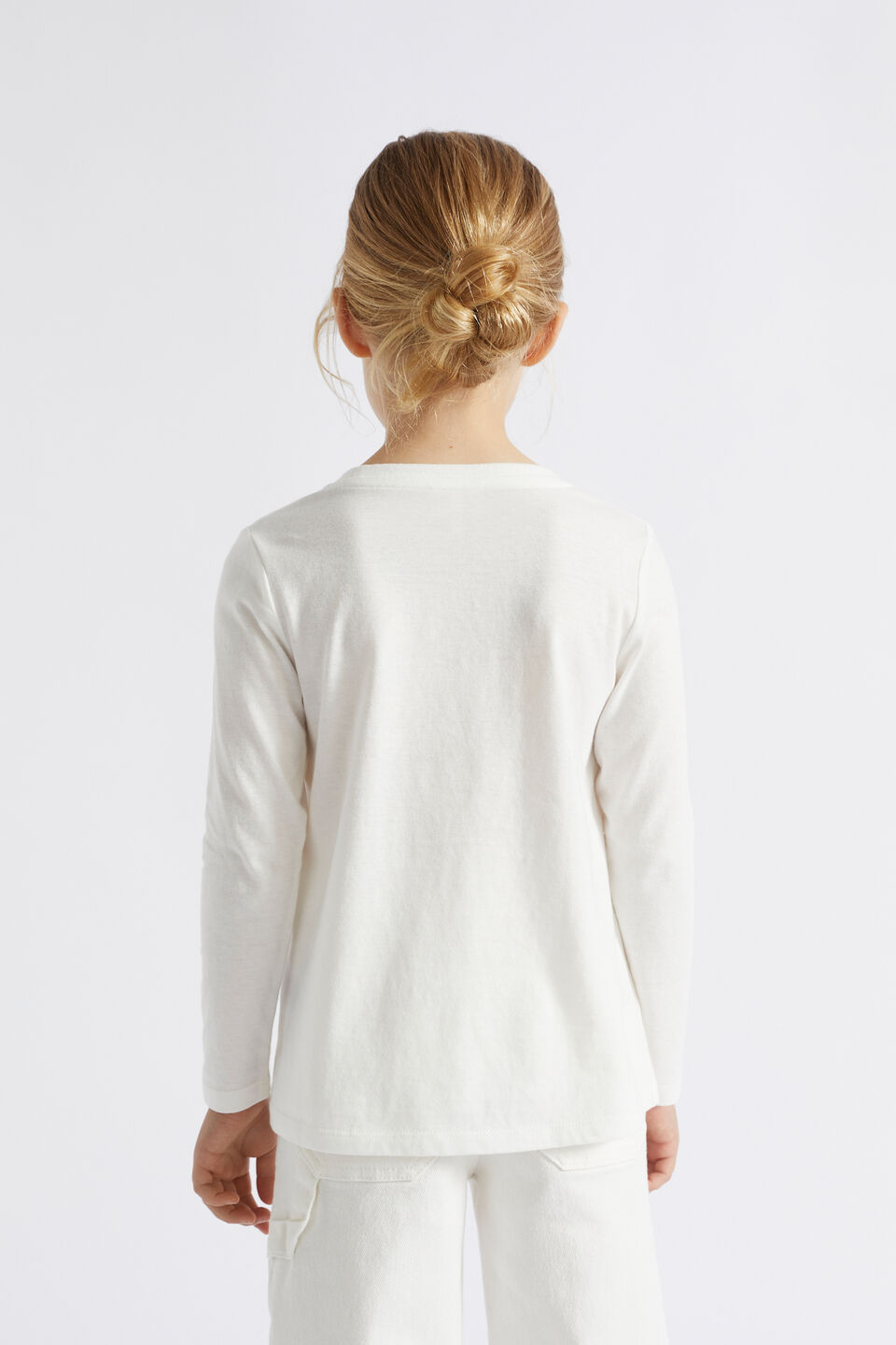 Sequin Bunny Tee  Canvas