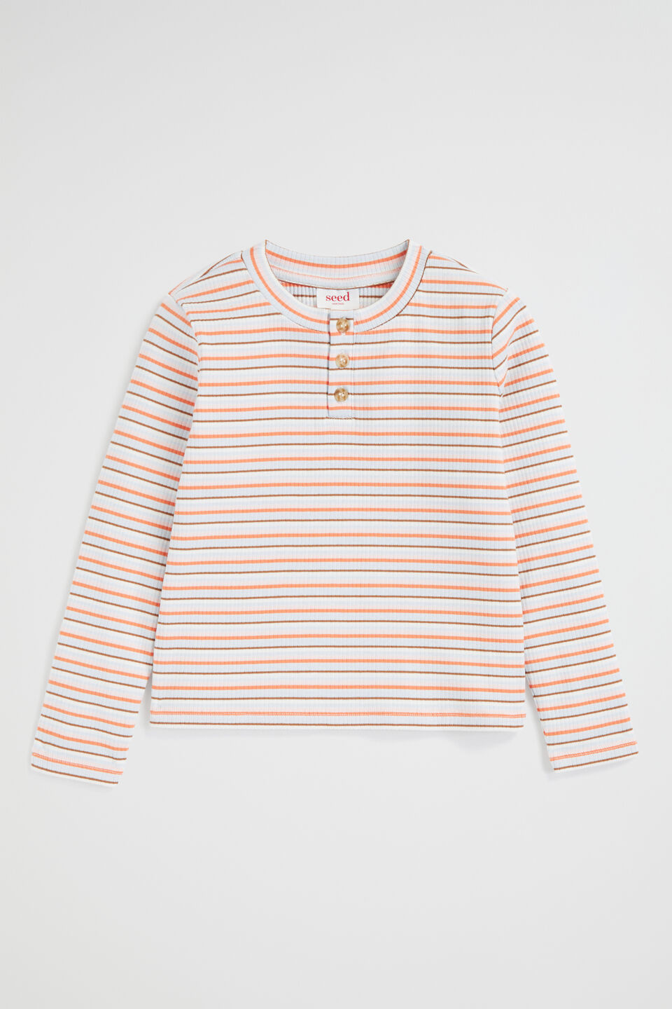 Funnel Rib Tee  Multi