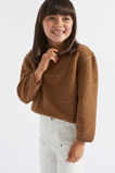 Fleece Zip Sweat  Cocoa  hi-res