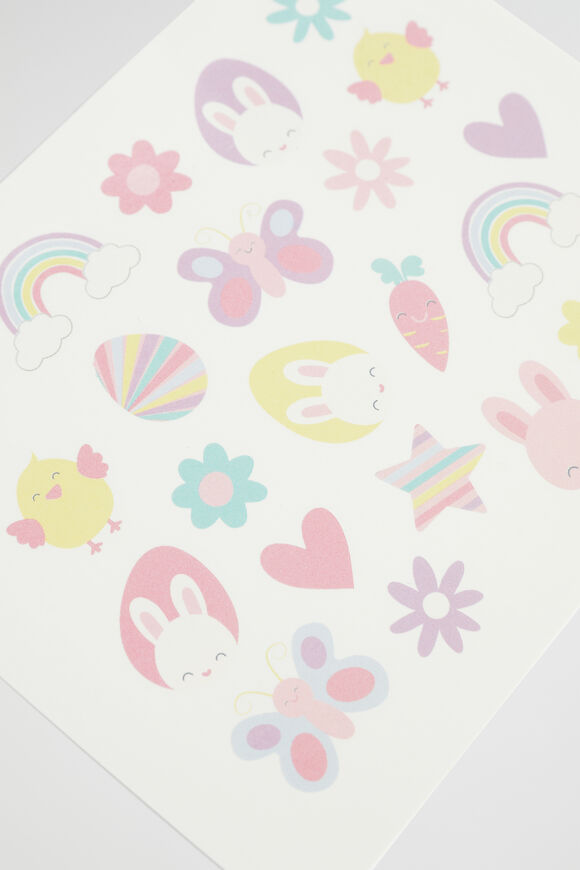 Bunny Rainbow Body Tattoo  Multi  hi-res