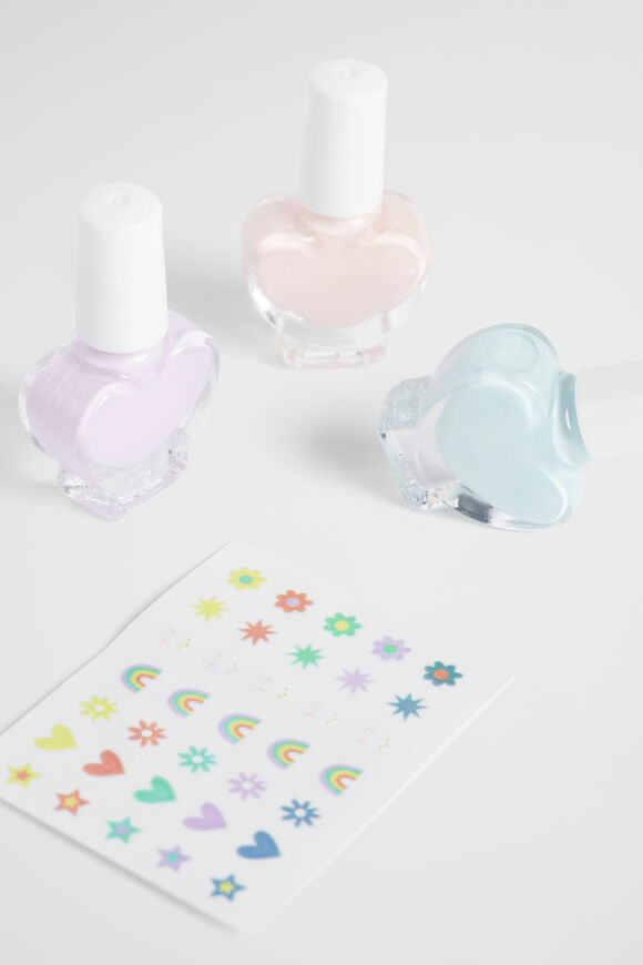 Bunny Rainbow 3 Pack Nail Polish  Multi  hi-res