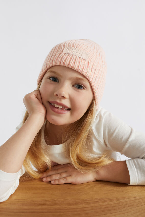 Heritage Rib Beanie  Dusty Rose  hi-res