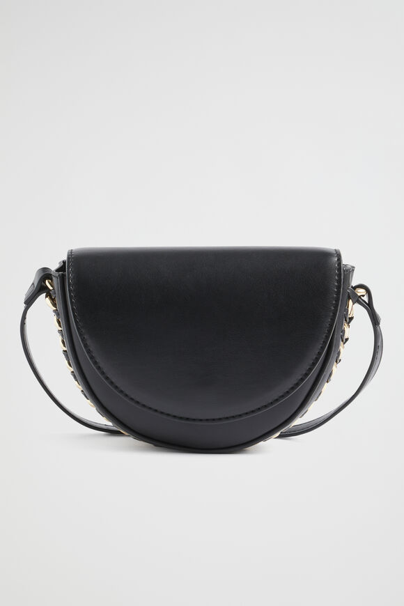 Chain Crossbody Bag  Black  hi-res