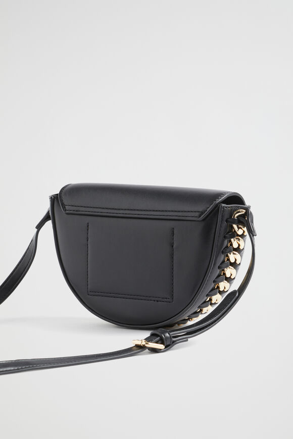 Chain Crossbody Bag  Black  hi-res