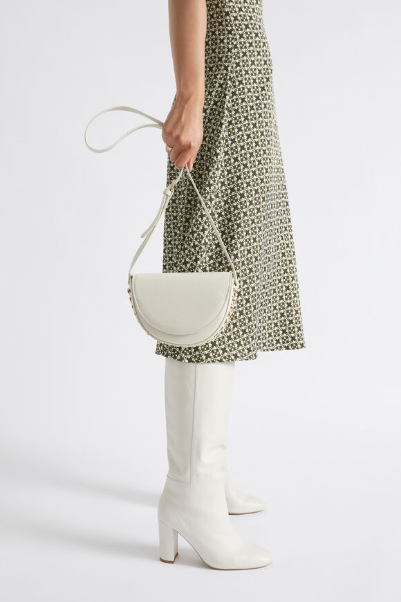 Chain Crossbody Bag  Bone  hi-res