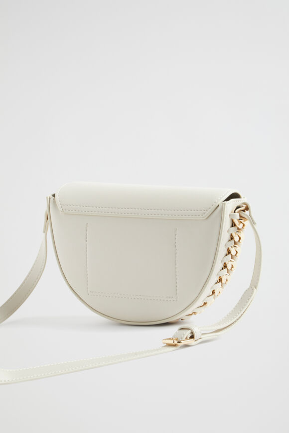 Chain Crossbody Bag  Bone  hi-res