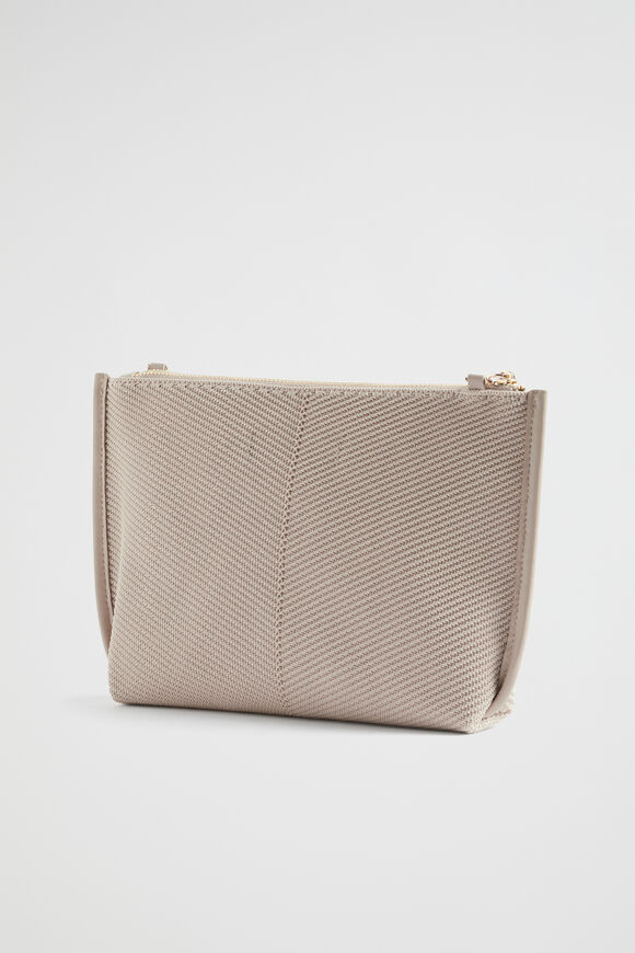 Knitted Crossbody Bag  Light Storm  hi-res