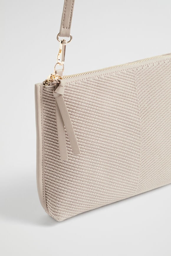 Knitted Crossbody Bag  Light Storm  hi-res