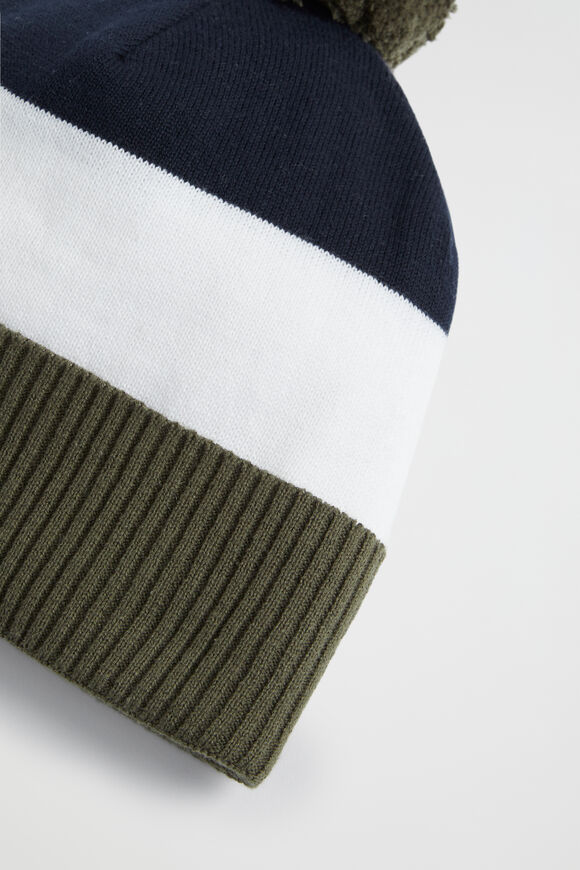Colour Block Beanie  Multi  hi-res