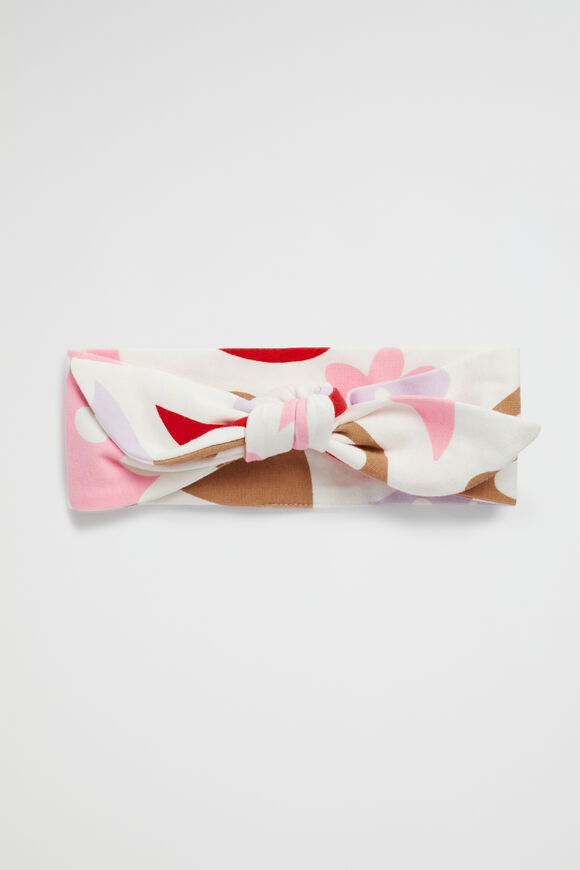 Paisley Fabric Headband  Multi  hi-res