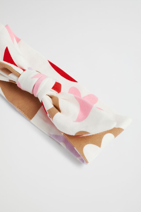 Paisley Fabric Headband  Multi  hi-res