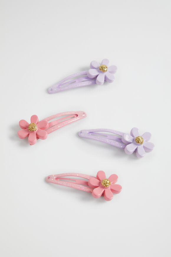 Daisy Glitter Snap Pack  Multi  hi-res