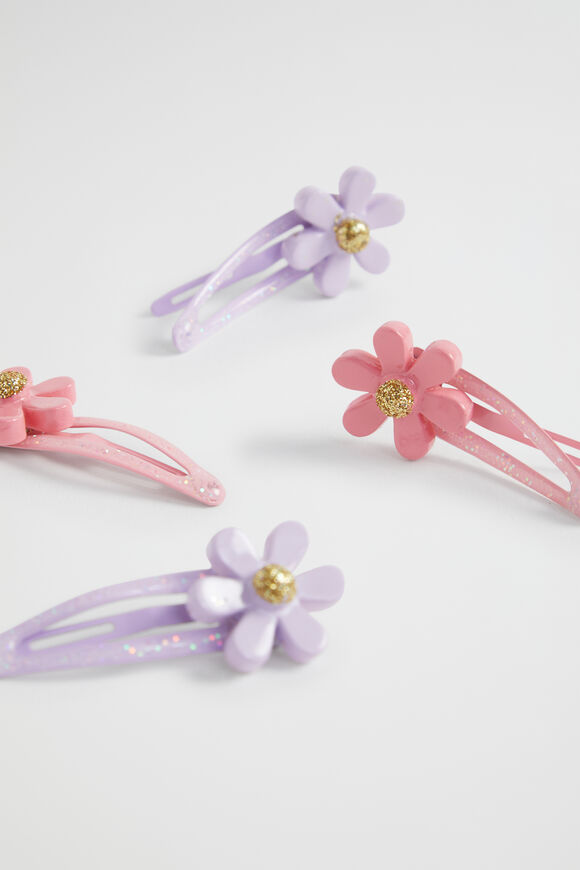 Daisy Glitter Snap Pack  Multi  hi-res