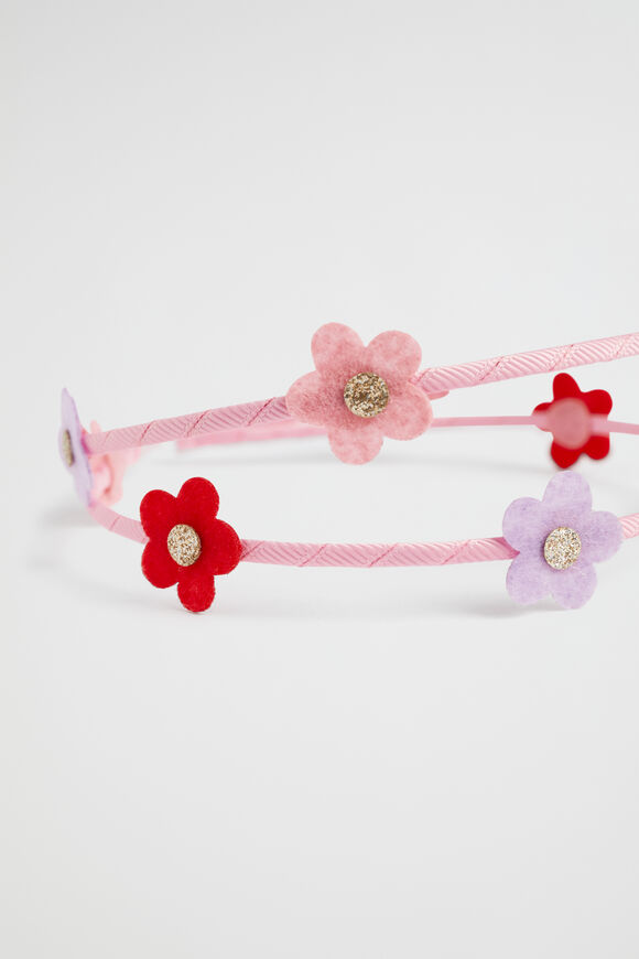 Daisy Felt Headband  Multi  hi-res