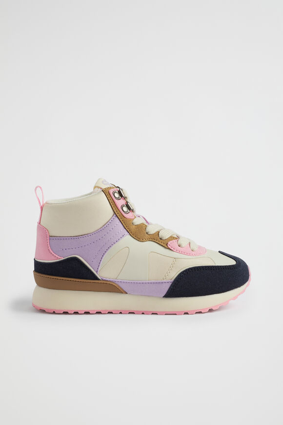 Colour Block Hightop  Multi  hi-res