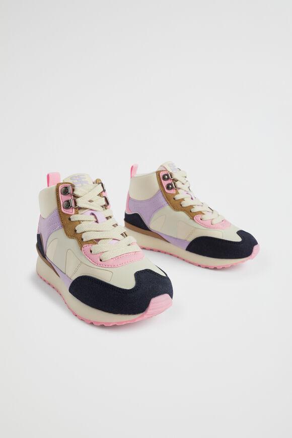 Colour Block Hightop  Multi  hi-res