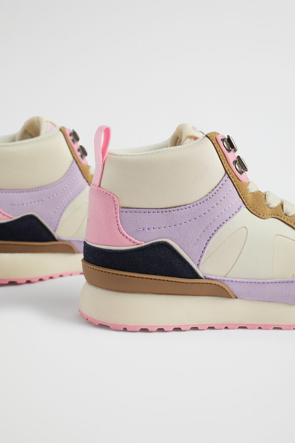 Colour Block Hightop  Multi  hi-res