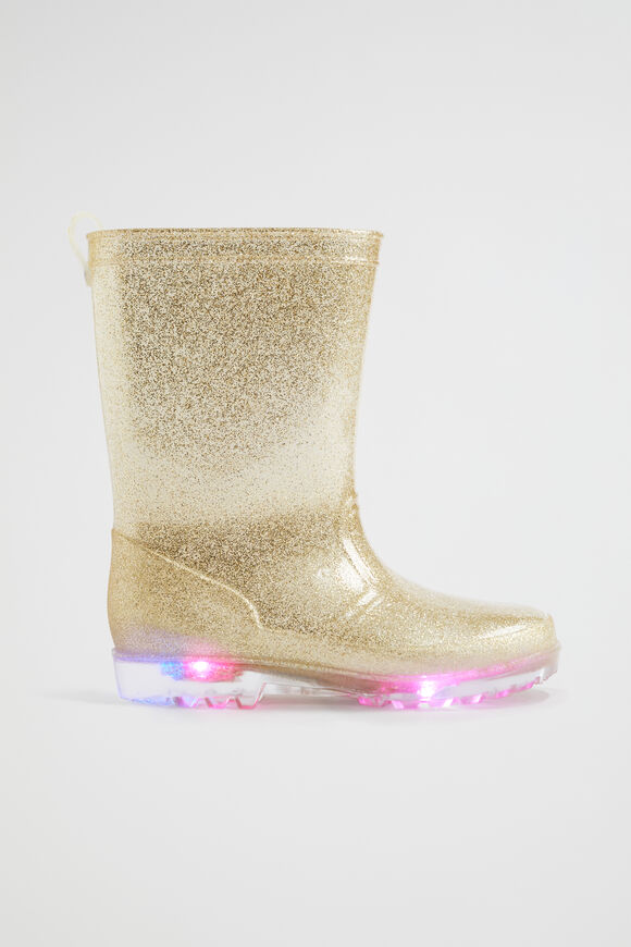 Foil Gumboot  Gold  hi-res