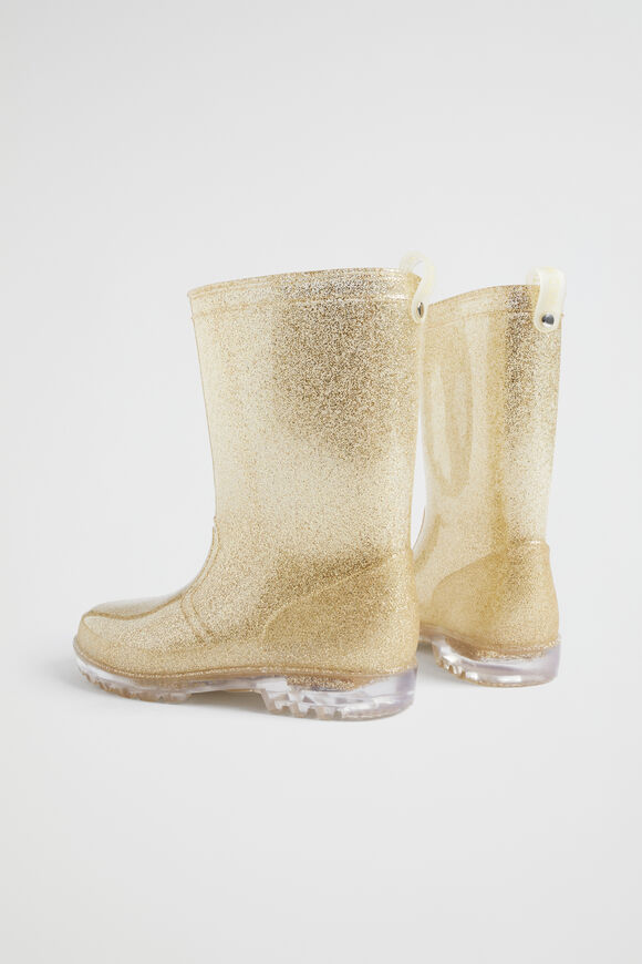 Foil Gumboot  Gold  hi-res