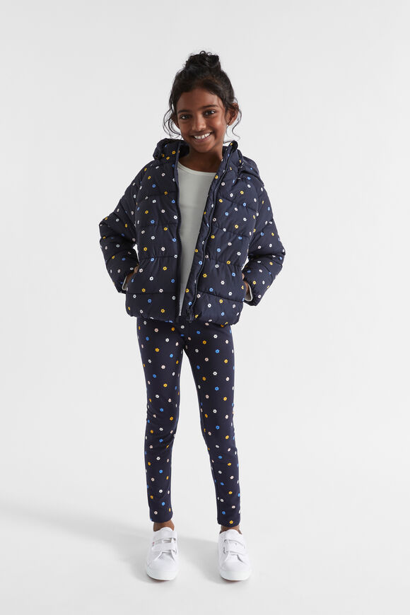 Mini Floral Legging  Midnight Blue  hi-res