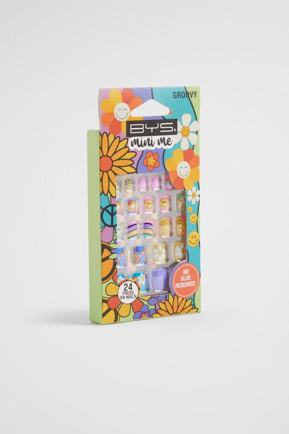 Groovy Press on Nails  Multi  hi-res