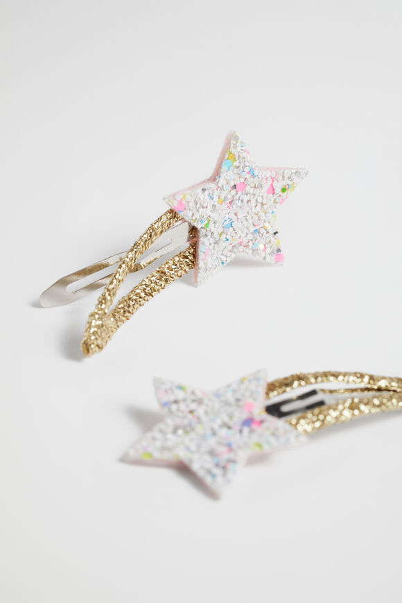 Glitter Star Snaps  Multi  hi-res