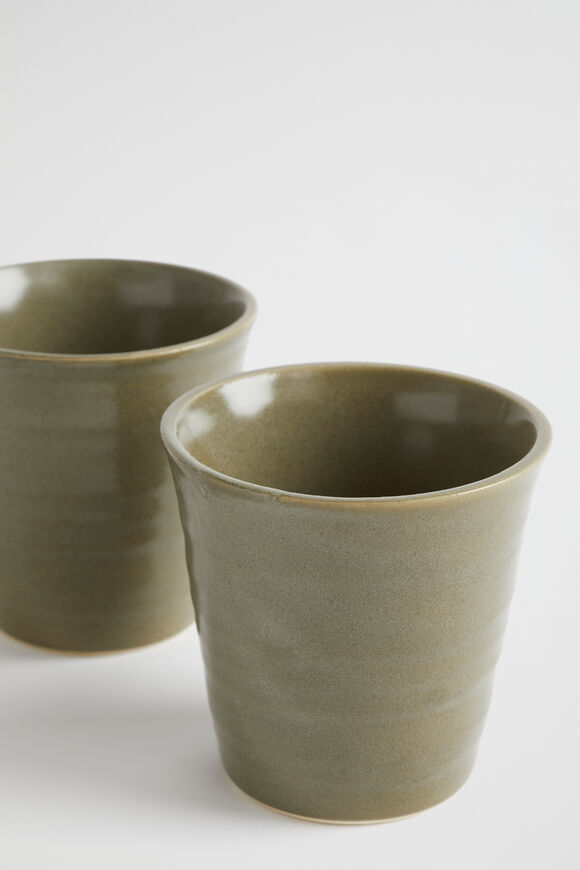 Tate Mug Set  Olive  hi-res