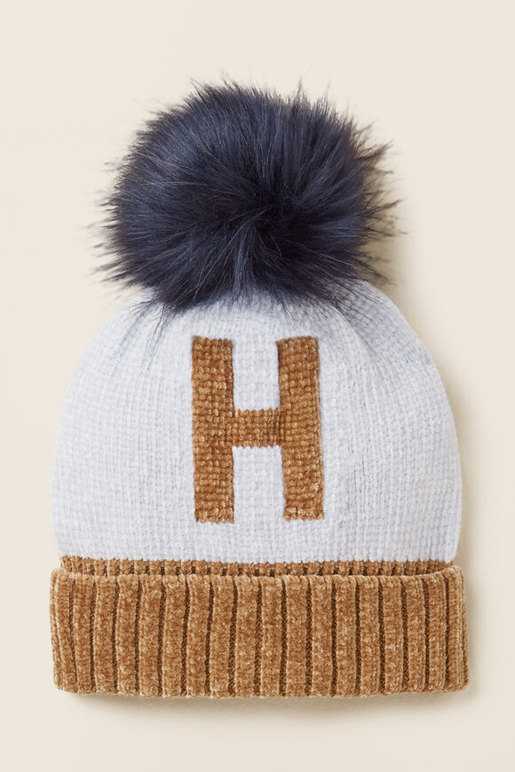Initial Beanie  H  hi-res