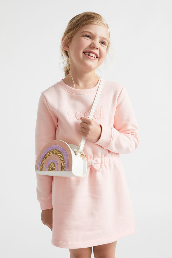 Velvet Rainbow Purse  Lilac  hi-res
