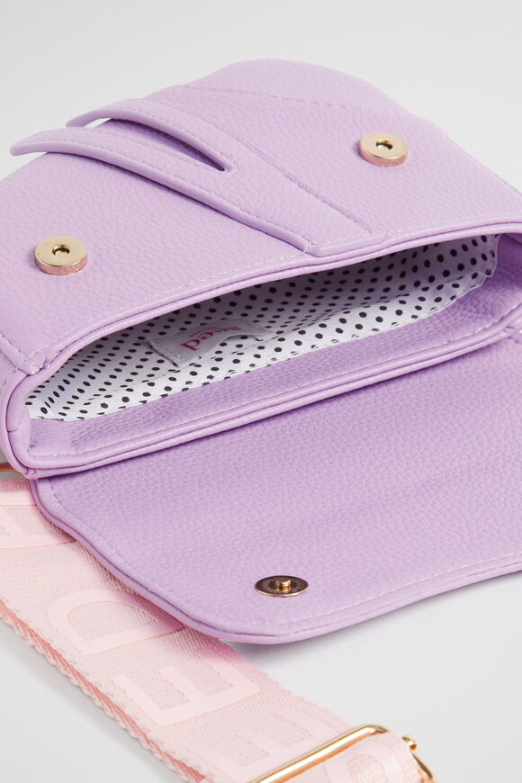 Heritage Saddle Bag  Lilac  hi-res
