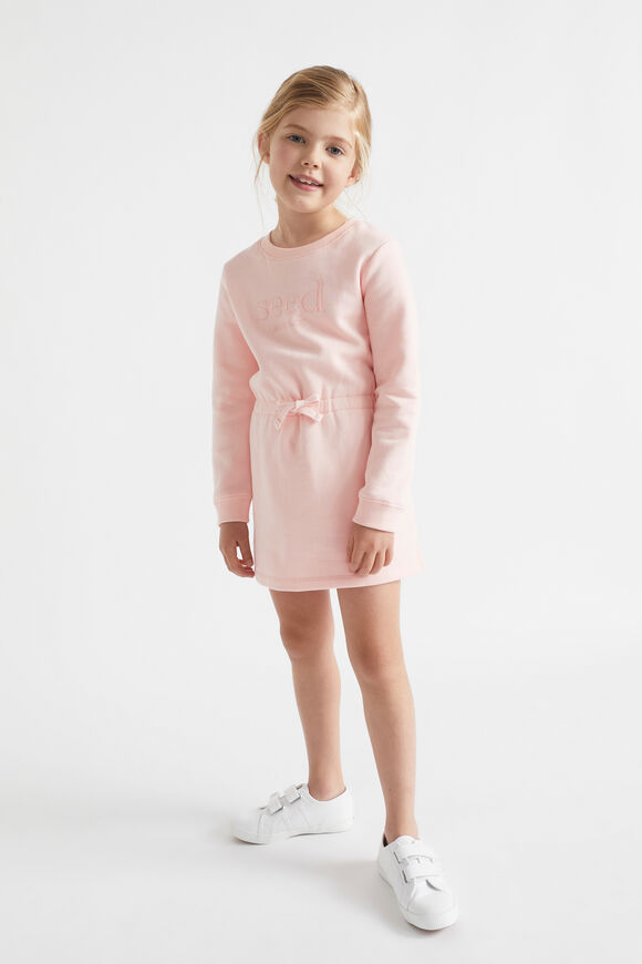 Core Logo Dress  Dusty Rose  hi-res