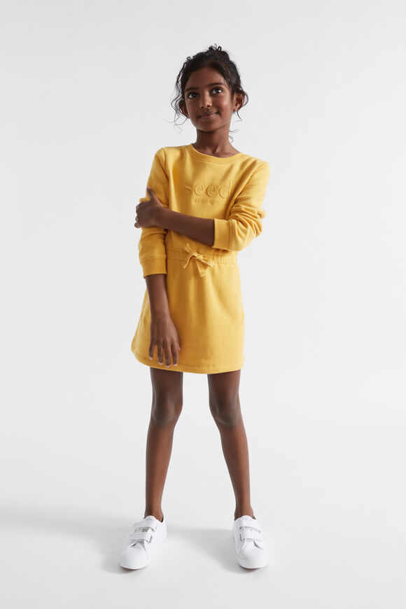 Core Logo Dress  Honeycomb  hi-res