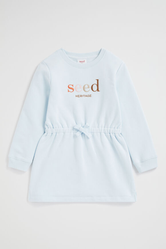 Core Logo Dress  Ice Blue  hi-res