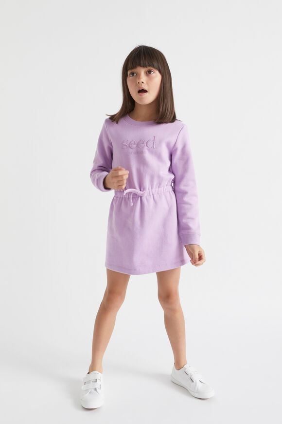 Core Logo Dress  Lilac  hi-res
