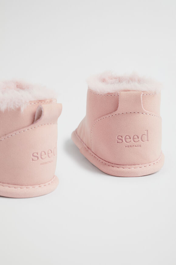 Fur Lined Bootie  Dusty Rose  hi-res