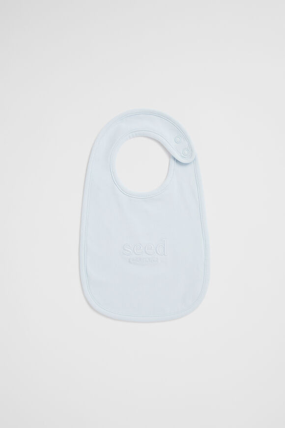 Core Logo Bib  Ice Blue  hi-res