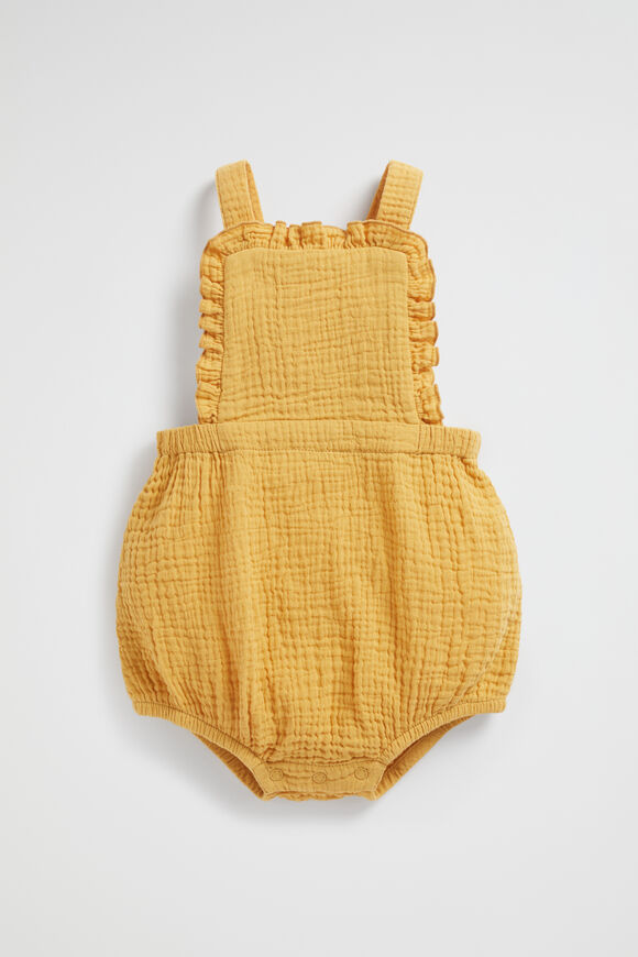 Frill Romper  Light Ochre  hi-res