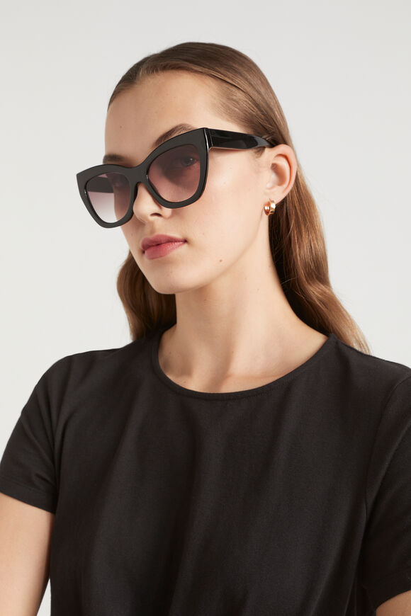 Dolly Cateye Sunglasses  Black  hi-res