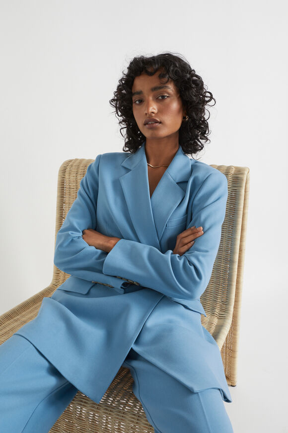 Relaxed Blazer  Soft Cobalt  hi-res
