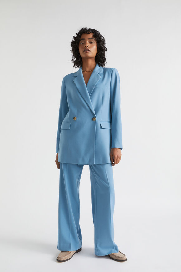 Relaxed Blazer  Soft Cobalt  hi-res