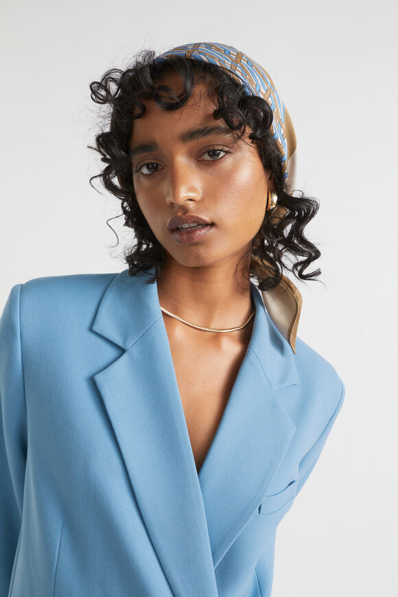 Relaxed Blazer  Soft Cobalt  hi-res