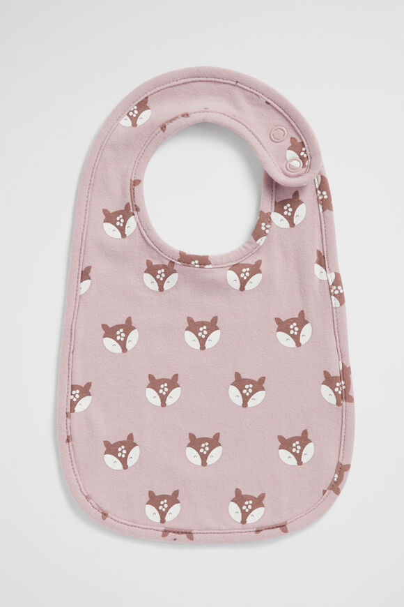 Fawn Bib  Berry  hi-res