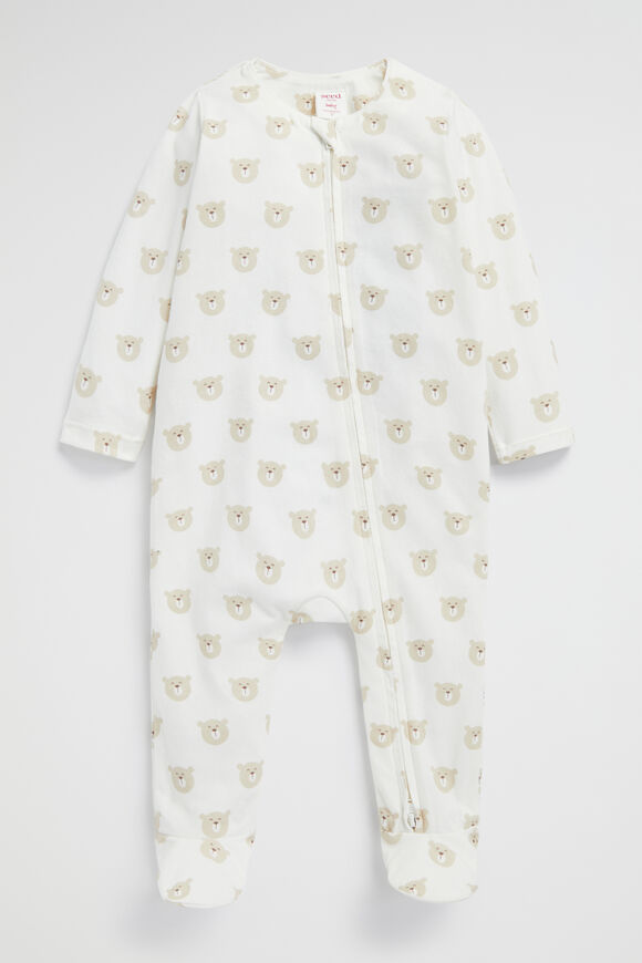 Bear Zipsuit  Canvas  hi-res