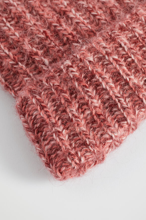 Multi Twist Knit Beanie  Sangria Primrose Twist  hi-res