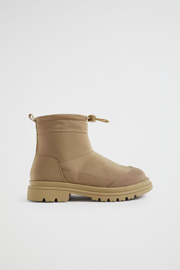 Nylon Winter Boot  Cocoa  hi-res