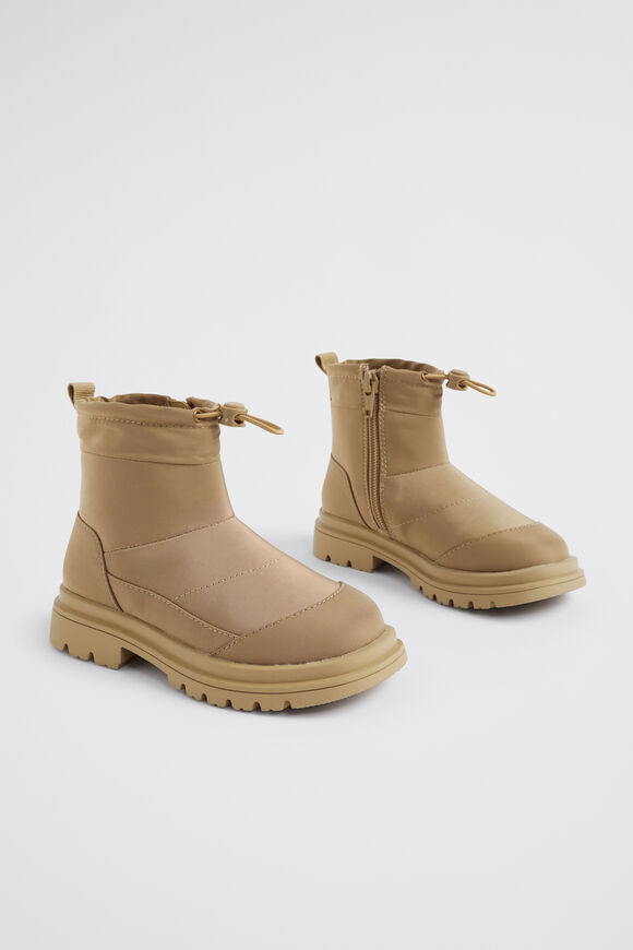 Nylon Winter Boot  Cocoa  hi-res
