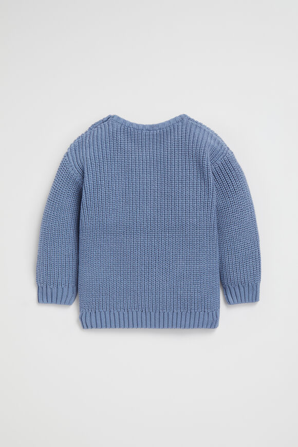 Knitted Jumper  Indigo  hi-res