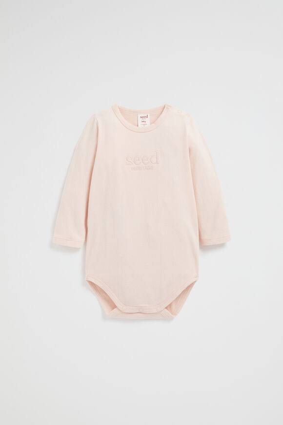Core Logo Bodysuit  Rosewater  hi-res